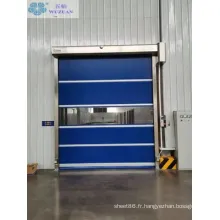 Portes d&#39;obturation roulante PVC à grande vitesse industrielle